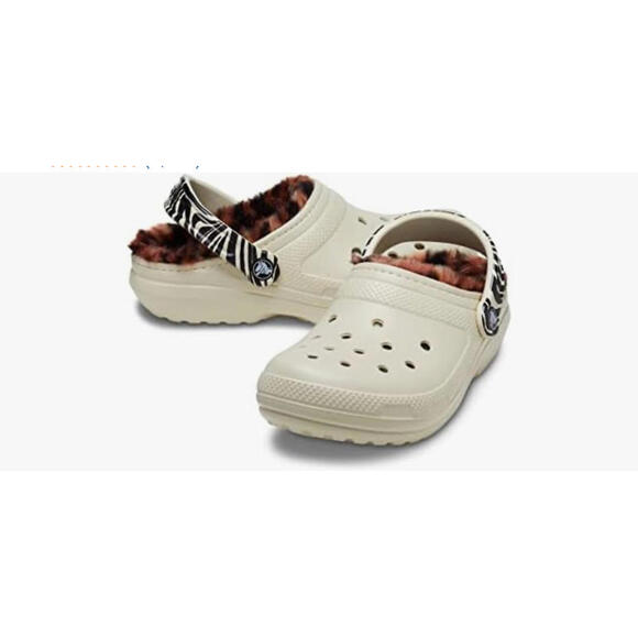 Crocs Unisex-Adult Classic Lined Print Clog
